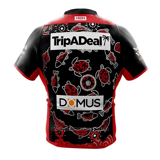 WH Camiseta St George Illawarra Dragons Rugby 2019 Indigena